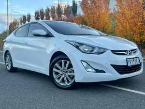 2016 Hyundai Elantra AD MY17 Active White 6 Speed Sports Automatic Sedan