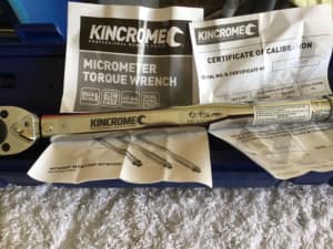 Brand New KinCrome 1/2’’(12mm) Micrometer Tension Wrench Brand New