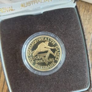 $200 GOLD COIN COMMONWEALTH GAMES