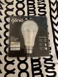 New Mirabella Genio Colour Changing Wi-Fi Dimmable 9W LED Bulb
