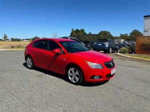 2014 Holden Cruze JH MY14 Equipe Red 6 Speed Automatic Hatchback