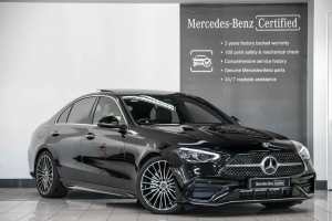 2022 Mercedes-Benz C-Class W206 803MY C200 9G-Tronic Black 9 Speed Sports Automatic Sedan