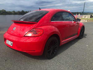 2013 Volkswagen Beetle 1L MY13 Fender Edition Coupe DSG Red 7 Speed Sports Automatic Dual Clutch