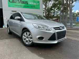 2015 Ford Focus LW MK2 MY14 Ambiente Silver 6 Speed Automatic Hatchback