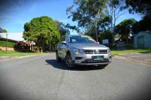 2017 Volkswagen Tiguan 5N MY18 132TSI DSG 4MOTION Comfortline Silver 7 Speed Ashmore Gold Coast City Preview
