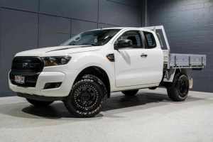 2015 Ford Ranger PX MkII XL 2.2 Hi-Rider (4x2) White 6 Speed Automatic Super Cab Chassis