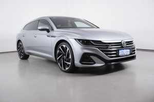 2022 Volkswagen Arteon 3H MY22 206TSI R-Line Pyrite Silver 7 Speed Auto Direct Shift Wagon Bentley Canning Area Preview
