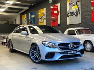 2017 Mercedes-Benz E-Class W213 808MY E63 AMG SPEEDSHIFT MCT 4MATIC+ Silver 9 Speed Sports Automatic
