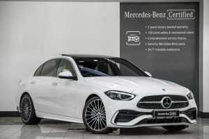 2022 Mercedes-Benz C-Class W206 802MY C300 9G-Tronic White 9 Speed Sports Automatic Sedan
