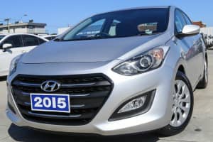 2015 Hyundai i30 GD3 Series II MY16 Active Silver 6 Speed Manual Hatchback