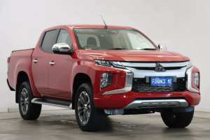 2022 Mitsubishi Triton MR MY22 GLS Double Cab Red 6 Speed Sports Automatic Utility