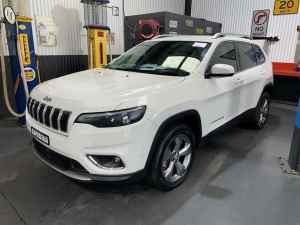 2019 Jeep Cherokee KL MY19 Limited (4x4) White 9 Speed Automatic Wagon