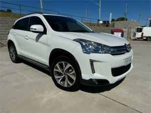 2013 Citroen C4 1CM Aircross Exclusive (4x2) White 6 Speed CVT Auto Sequential Wagon