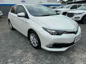 2017 Toyota Corolla ZRE182R Ascent White 6 Speed Manual Hatchback