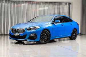 2022 BMW 220i F44 M Sport Gran Coupe Blue Metallic 7 Speed Auto Dual Clutch Sports Coupe