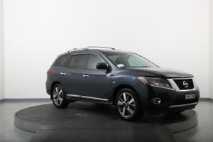 2014 Nissan Pathfinder R52 TI (4x4) Blue Continuous Variable Wagon