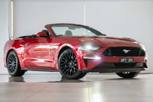 2020 Ford Mustang FN 2020MY GT Red 10 Speed Auto Seq Sportshift Convertible