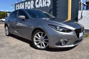 2015 Mazda 3 SP25 - GT Silver Sports Automatic Hatchback Fyshwick South Canberra Preview