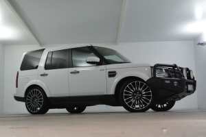 2015 Land Rover Discovery Series 4 L319 MY16 TDV6 White 8 Speed Sports Automatic Wagon