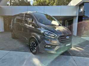 2022 Ford Transit Custom VN 2022.75MY 320L (Low Roof) Sport Grey 6 Speed Automatic Double Cab Van