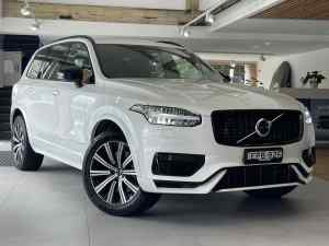 2021 Volvo XC90 L Series MY21 Recharge Geartronic AWD Plug-In Hybrid Crystal White 8 Speed