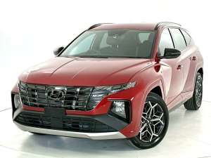 2021 Hyundai Tucson NX4.V1 MY22 Elite AWD N Line Red 8 Speed Sports Automatic Wagon
