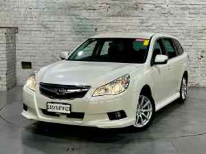 2011 Subaru Liberty B5 MY12 2.5i Lineartronic AWD White 6 Speed Constant Variable Wagon