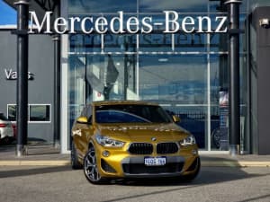 2018 BMW X2 F39 sDrive20i Coupe DCT Steptronic M Sport Gold 7 Speed Sports Automatic Dual Clutch Dudley Park Mandurah Area Preview