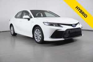 2022 Toyota Camry Axhv70R Ascent (Hybrid) White Continuous Variable Sedan