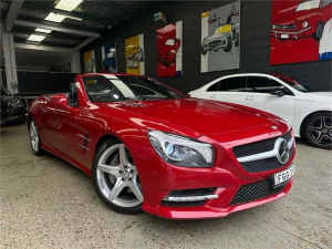 2012 Mercedes-Benz SL-Class R231 SL500 BlueEFFICIENCY 7G-Tronic Red 7 Speed Sports Automatic