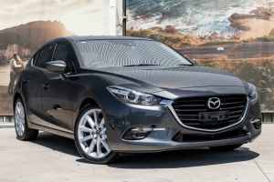 2018 Mazda 3 BN5438 SP25 SKYACTIV-Drive Grey 6 Speed Sports Automatic Hatchback
