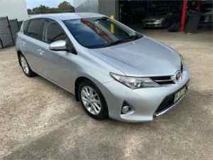 2013 Toyota Corolla ZRE182R Ascent Sport Silver 7 Speed CVT Auto Sequential Hatchback