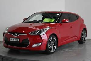 2017 Hyundai Veloster FS5 Series II Coupe D-CT Red 6 Speed Sports Automatic Dual Clutch Hatchback