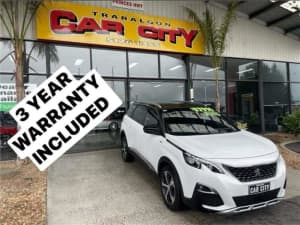 2018 Peugeot 5008 P87 MY18 GT Line White 6 Speed Automatic Wagon Traralgon Latrobe Valley Preview