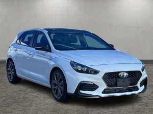 2023 Hyundai i30 PD.V4 MY23 N Line D-CT Premium Atlas White 7 Speed Sports Automatic Dual Clutch