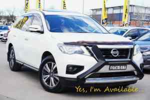 2017 Nissan Pathfinder R52 Series II MY17 ST-L X-tronic 4WD Ivory Pearl 1 Speed Constant Variable