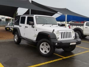 2015 Jeep Wrangler JK MY2015 Unlimited Sport White 5 Speed Automatic Softtop