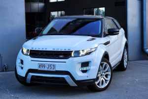 2012 Land Rover Range Rover Evoque L538 MY12 SD4 Coupe CommandShift Dynamic White 6 Speed