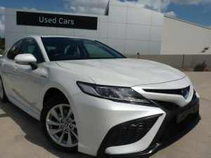 2022 Toyota Camry Axvh70R Ascent Sport Frosted White 6 Speed Constant Variable Sedan Hybrid