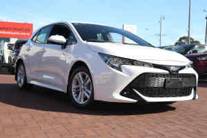 2019 Toyota Corolla Mzea12R Ascent Sport Glacier White 10 Speed Constant Variable Hatchback