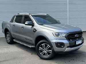 2019 Ford Ranger PX MkIII 2019.00MY Wildtrak Silver 6 Speed Sports Automatic Double Cab Pick Up