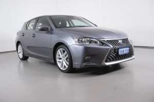 2018 Lexus CT 200H. Hybrid ZWA10R MY17 Facelift Sports Luxury Grey Continuous Variable Hatchback