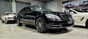 2013 Mercedes-Benz S-Class W221 MY11 S350 BlueEFFICIENCY 7G-Tronic + Black 7 Speed Sports Automatic