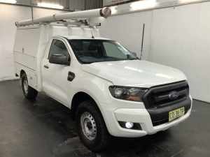 2017 Ford Ranger PX MkII MY17 XL 3.2 (4x4) White 6 Speed Automatic Cab Chassis