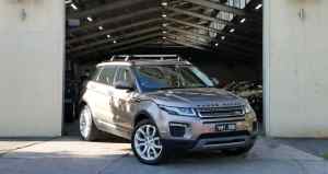2016 Land Rover Range Rover Evoque L538 MY16.5 TD4 150 SE Brown 9 Speed Sports Automatic Wagon