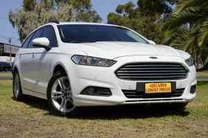 2015 Ford Mondeo MD Ambiente White 6 Speed Sports Automatic Dual Clutch Wagon