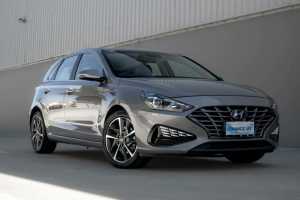 2021 Hyundai i30 PD.V4 Elite Silver Sports Automatic Hatchback