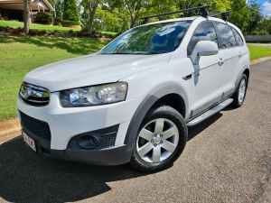 2012 HOLDEN CAPTIVA 7 SX (FWD)*** 1 OWNER 7 SEATER FAMILY SUV WITH LOW KMS. LOGBOOKS & DRIVES GREAT!