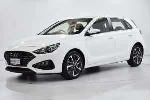 2021 Hyundai i30 PD.V4 MY22 Active White 6 Speed Sports Automatic Hatchback Brooklyn Brimbank Area Preview