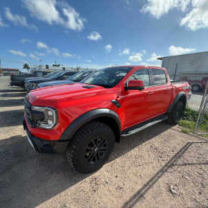 2024 Ford Ranger PY 2024.00MY Raptor Orange 10 Speed Sports Automatic Double Cab Pick Up